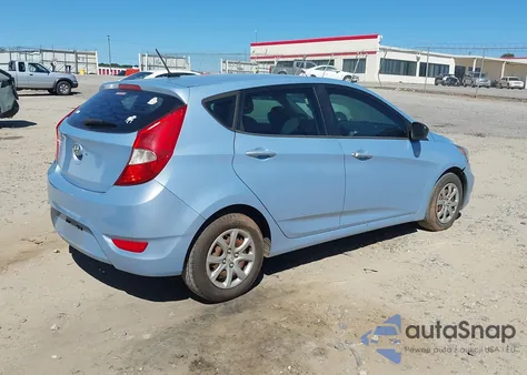 2014 Hyundai Accent Gs from USA, damaged, VIN KMHCT5AE2EU155365